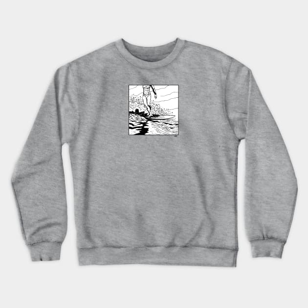 Nosewalk Crewneck Sweatshirt by OBSUART